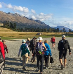 Arriving at Mount Nicholas farm, Otago New Zealand