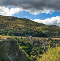 Arrowtown suspension bridge