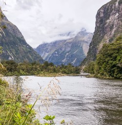 Arthur river, Fiordland New Zealand
