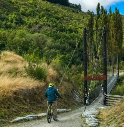 Bike ride through Arrowtown