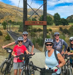 Biking around Queenstown