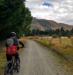 Biking the Queenstown Trail, Otago New Zealand