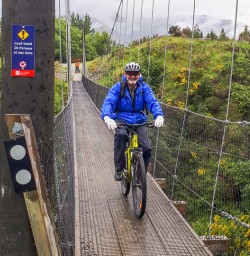 Bike tour at Arrowtown, Otago New Zealand