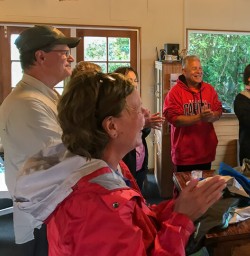 Birthday party at Okarito, West Coast New Zealand