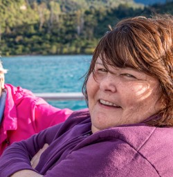 Boat tour on Lake Wakatipu, Otago New Zealand