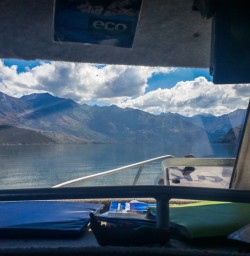 Boat Tour on Lake Wanaka, Otago New Zealand