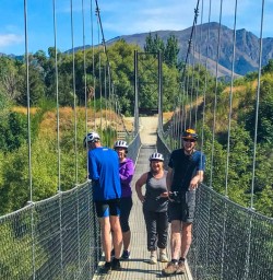 Bridge on Arrowtown bike ride