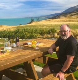 Dinner at Lake Ohau