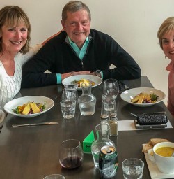 Dinner at Matheson Cafe, West Coast New Zealand
