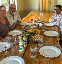 Dinner at Okarito, West Coast New Zealand