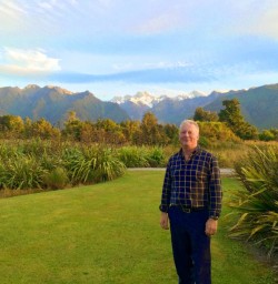 sunshine on fox glacier