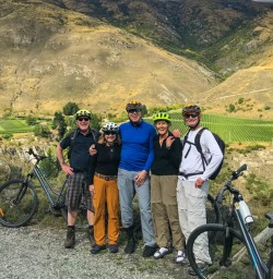 Gibbston Valley bike ride
