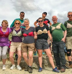 Group at Cardrona bra fence