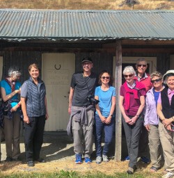 Group at Mavora, New Zealand