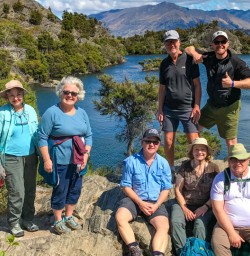 Group on Mou Waho Island