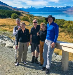 Guests at Lake Pukaki