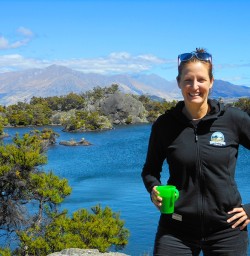 Super Guide Holly at Mou Waho Island Nature Reserve