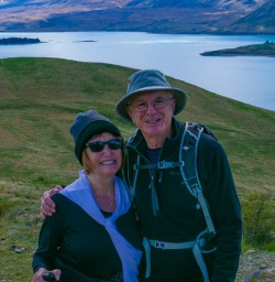 Happy couple Mount John