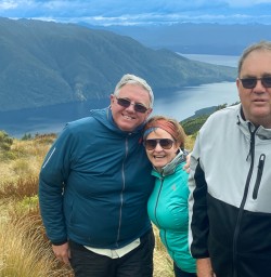 Helicopter ride to Kepler Track.