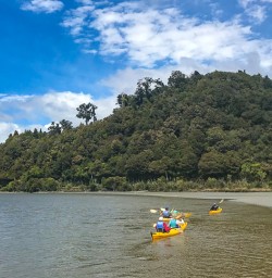 Kayaking in Okarito