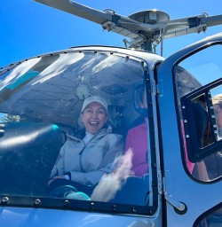 Kepler Track helicopter tour