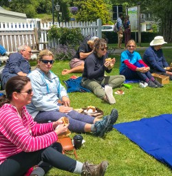 Lunch break in Arrowtown