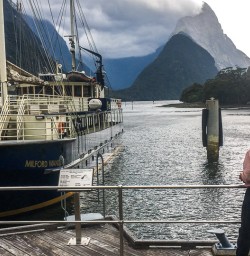 Mitre Peak at Milford Sound, Fiordland New Zealand