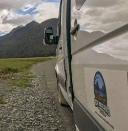 New Zealand Trails at Eglinton Valley, Fiordland New Zealand