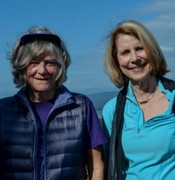 Ladies at Okarito Trig Lookout, West Coast New Zealand