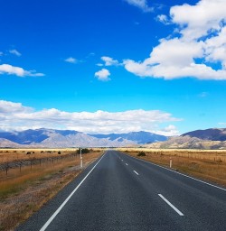 Omarama Lindis Pass Road