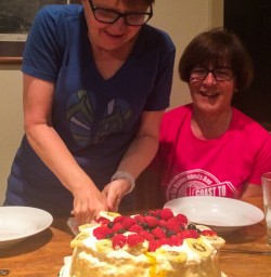 Pavlova Cake at Okarito, West Coast New Zealand