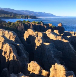 This is why they call them the Pancake Rocks