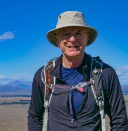 Smiles on a clear Tekapo day