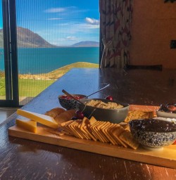 Snack at Lake Ohau Quarters, Otago New Zealand