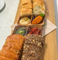 Snack at Milford Sound, Fiordland New Zealand