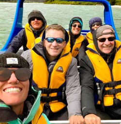 3. Hayley and guests on Jetboat