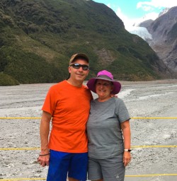 3. Guest couple at Franz Josef Glacier