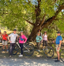 3. Arrowtown bike trip whole group Pure South 12 Feb 23