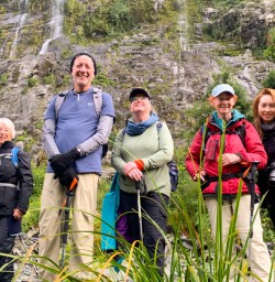3. Group photo on Milford Track