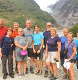 3. Group picture at Franz Josef Glacier