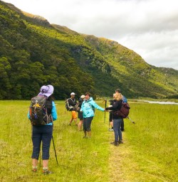 3. Group walking Siberia Valley