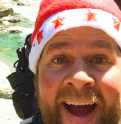 3. Guide in Christmas Hat Kepler Track