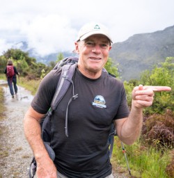 3. Guide on Rocky Mountain Trail