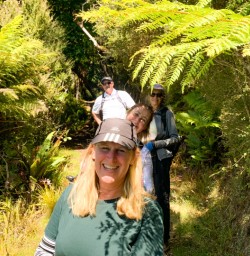 3. Happy group on Rakiura Track