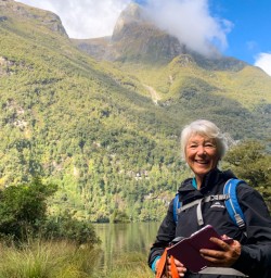 3. Happy solo guest on Milford Track