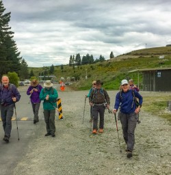 3. Mt John walk group starting