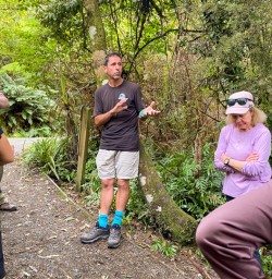 3. Peel forest Guide Ross guiding