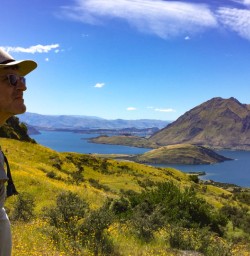 3. Solo guests enjoying Rocky Mountain views Sunny