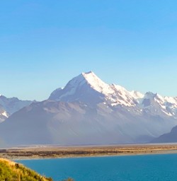 3. Views of Mt Cook from Lake Pukaki