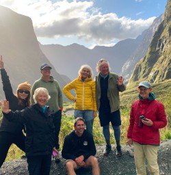 3.5 Happy guests driving out of Milford Sound